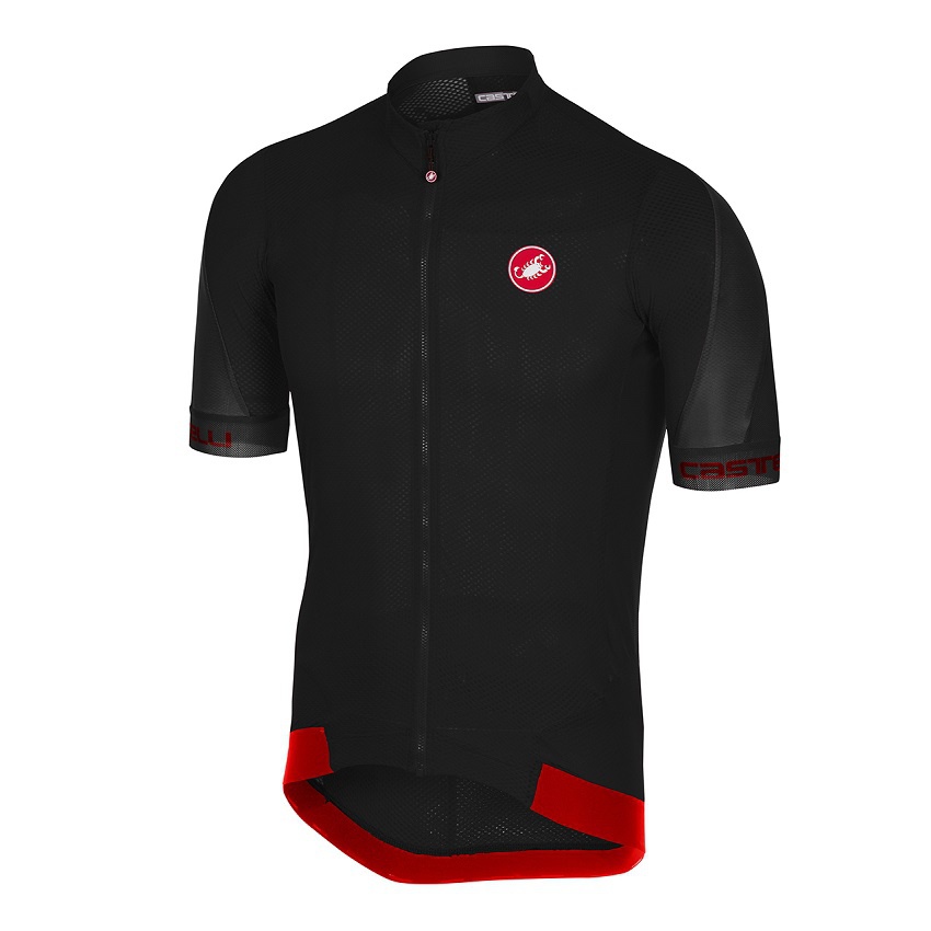 Castelli Volata 2 Jersey FZ Light Black/Charcoal